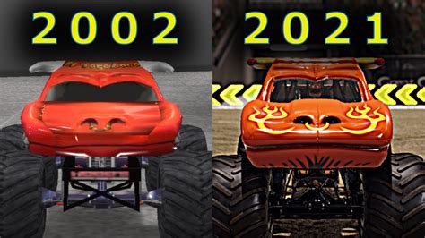 History Of El Toro Loco From Monster Jam And Monster Truck Games Youtube