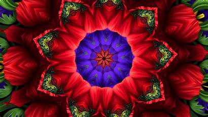 Flower Power Mandalas Mandala Wallpapers Om Fractal