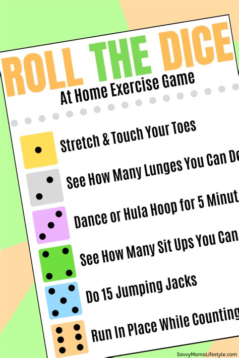 This Roll The Dice Game Gets Kids Moving When Stuck At Home