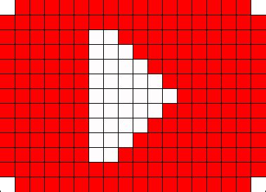 Youtube Kandi Pattern Easy Pixel Art Pixel Art Minecraft Pixel Art