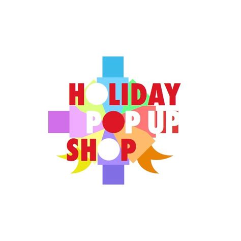 Holiday Pop Up Shop Logo On Behance