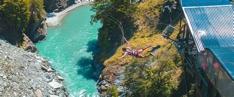 Shotover Canyon Swing Giant Rope Swing Queenstown New Zealand