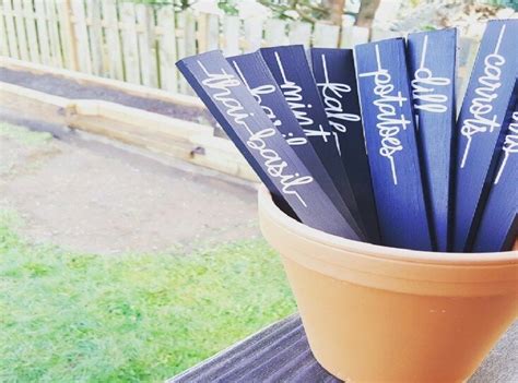 Creative Ways To Name Your Plants With Diy Garden Markers Garden