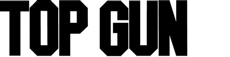 Top Gun Font Download Famous Fonts