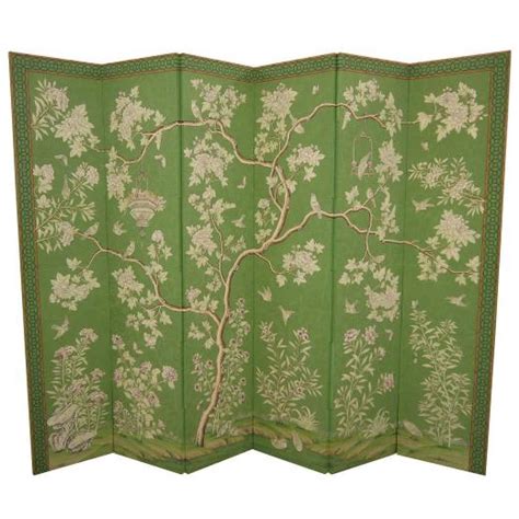 Free Download Gracie Room Sized Hand Painted Wallpaper Screen At