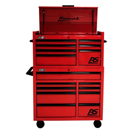 Homak Rs Pro 41in Rs Pro 9 Dwr Rolling Cabinet Red Width 39 In
