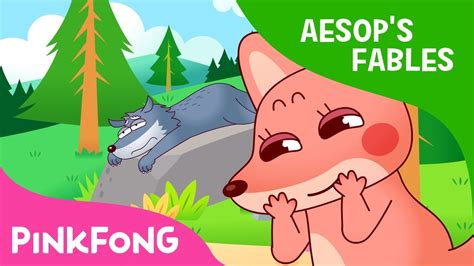 The Donkey Fox And The Wolf Aesops Fables Pinkfong Story Time For