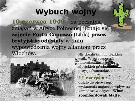 Maybe you would like to learn more about one of these? Prezentacja II Wojna Światowa w Afryce - Świat Prezentacji