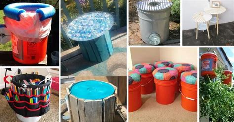 20 Super Creative Diy Ideas To Repurpose Five Gallon Buckets Decor