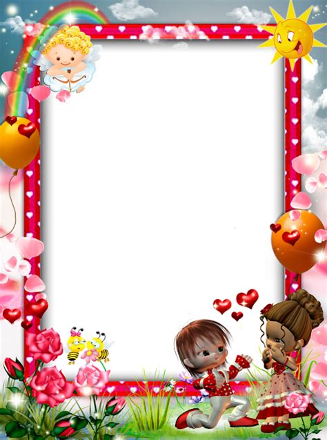 Kids Frame Png Frame Imagens Para Photoshop Molduras Para Crianças