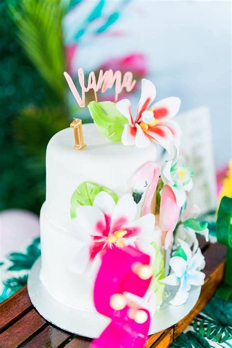 These flamingo birthday party ideas will be sure to delight. Kara's Party Ideas Tropical Flamingo Birthday Party | Kara ...