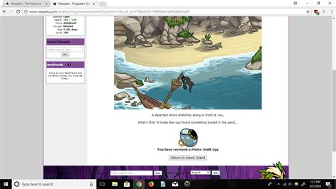 My First Good Find At Forgotten Shore R Neopets