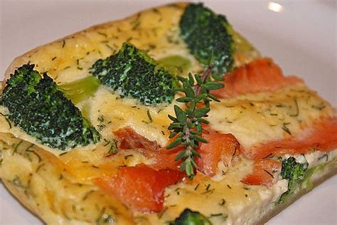 Quiche With Salmon And Mushrooms