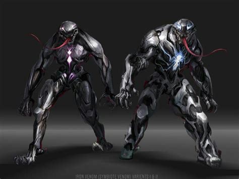 Iron Venom Symbiotes Marvel Marvel Concept Art Marvel Comic Character