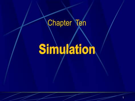 Ppt Simulation Powerpoint Presentation Free Download Id311189