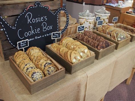 Rosies Cookie Box Market Stall Cake