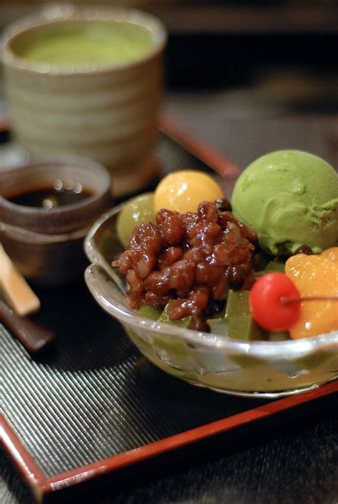 anmitsu japanese dessert food japanese sweets