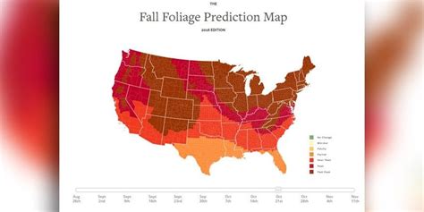 This Interactive Map Shows When You Can Expect To See Fall Foliage