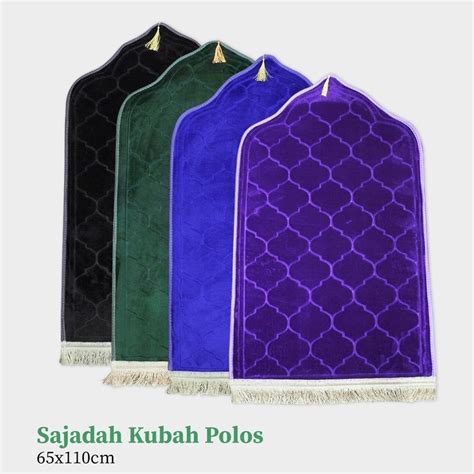 Jual Sajadah Kubah Polos Al Jeddah Original X Sejadah Turki Tebal