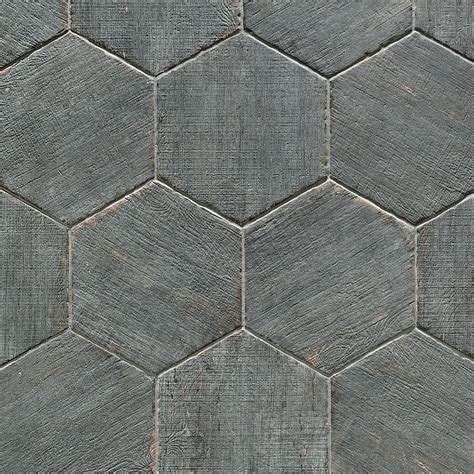 Elitetile Rama Hexagon 1413 X 1625 Porcelain Mosaic Tile In Gray