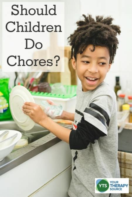 Should Children Do Chores Yes And Here Is Why Your Therapy Source