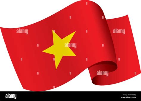 Vietnam Flag Vector Illustration Stock Vector Image And Art Alamy
