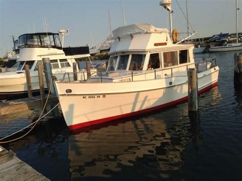 1968 Used Grand Banks 32 Sedan Trawler Boat For Sale 28000 Mackinaw City Mi