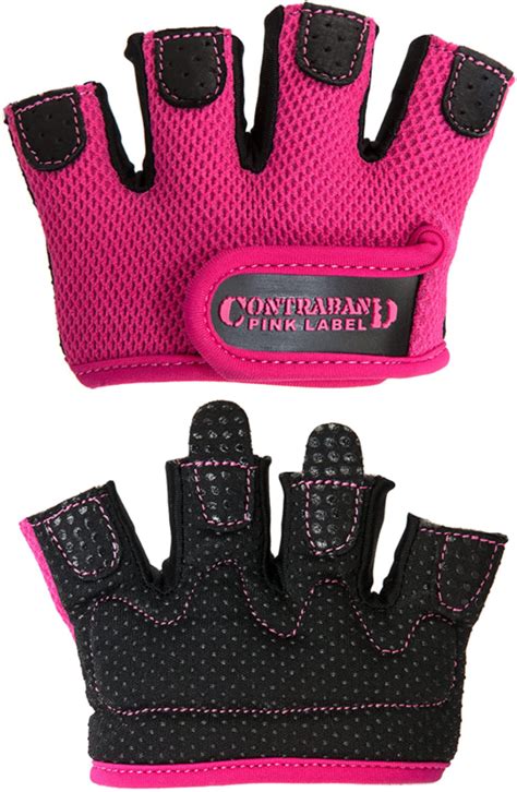 Contraband Pink Label 5537 Womens Micro Weight Lifting Gloves Wgrip