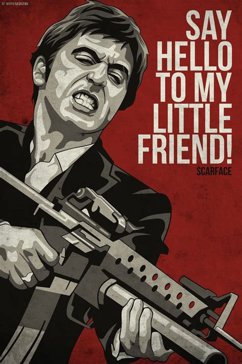 Scarface On Behance Scarface Poster Scarface Scarface Movie