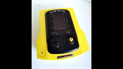 Vintage 1980s Pacman Handheld Console By Futuretronics Youtube