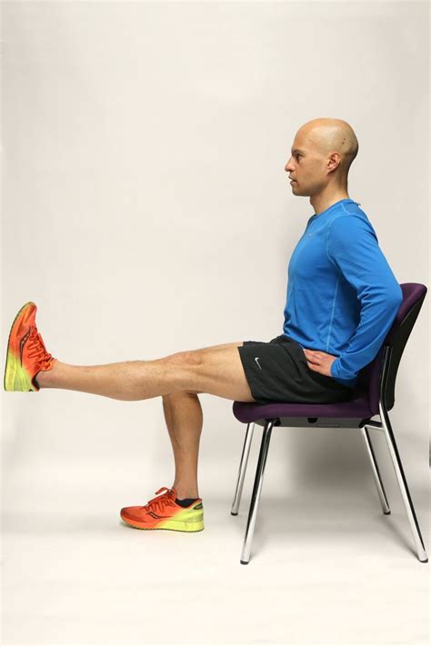 Straight Leg Raises Fully Raised Leg Position Knee Exercises Runners
