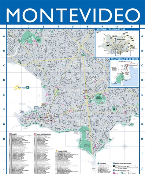 Mapas De Montevideo Uruguai Mapasblog