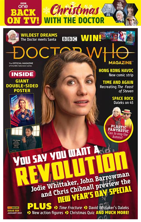 Doctor Who Magazine 559 The Gallifreyan Newsroom