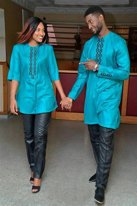 African Couples Wearsafrican Couples Attireafrican Wedding Etsy