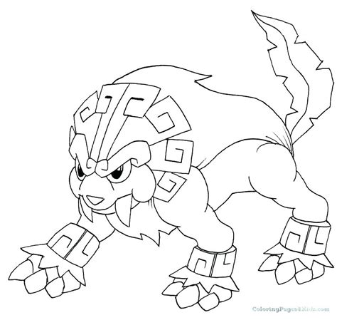 Coloring Pages Of Legendary Pokemon At Free