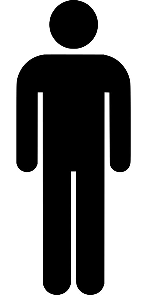 Svg Público Banheiro Masculino Imagem E ícone Grátis Do Svg Svg Silh