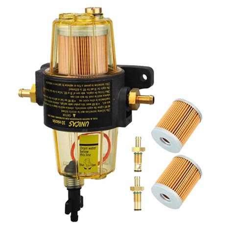 3pcs Uf 10k Fuel Filter Fuel Water Separator Assembly Fuel Filter
