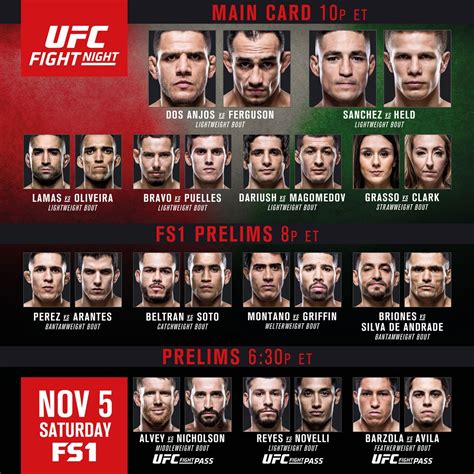 We did not find results for: Ufc Fight Card Tonight - ImageFootball