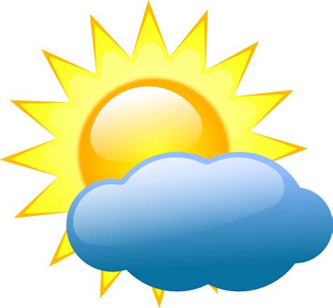 Sunny Weather Cartoon Pictures Clipart Best