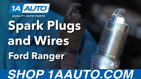 How To Replace Spark Plugs And Wires 1998 2012 Ford Ranger 4 0l V6 1a