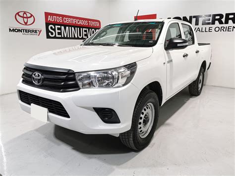 Toyota Hilux 2019 27 Cabina Doble Mt Toyota Monterrey Valle Oriente