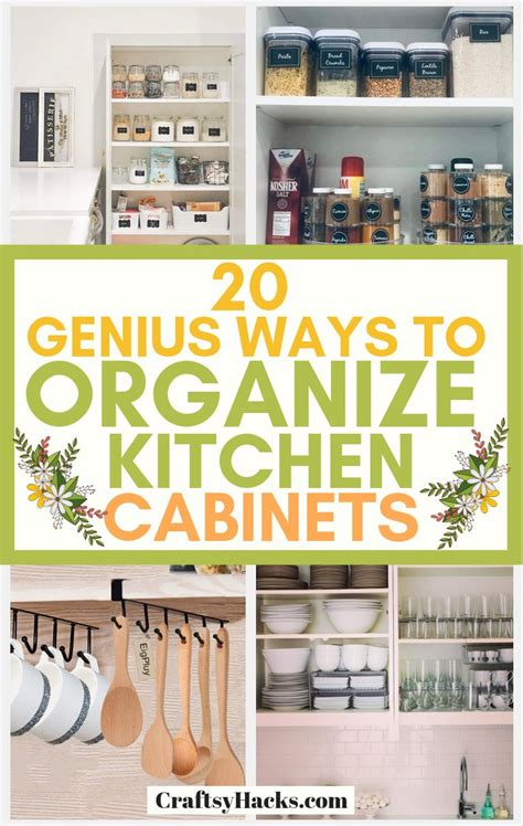How Should I Organize My Kitchen Cabinets Kitchen Info
