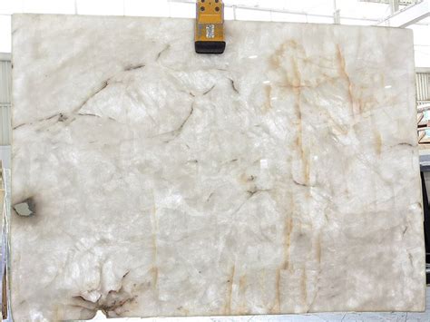 Cristallo Extra Quartzite Kitchen Countertops Slabs Tiles Price Eonyx