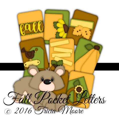 Download Fall Pocket Letters svg, gsd, dxf, wpc, ai, pdf, png, and ...