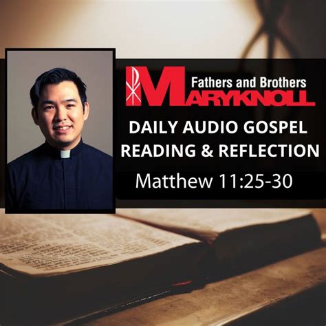 Matthew Daily Gospel Reading And Reflection