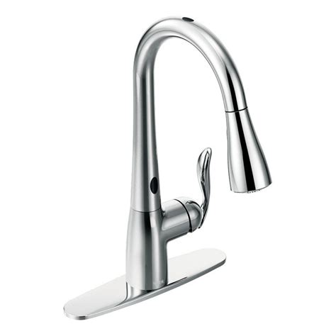 Best moen kitchen faucets reviews and comparison. Moen 7594EC Arbor With Motionsense One-Handle High Arc ...