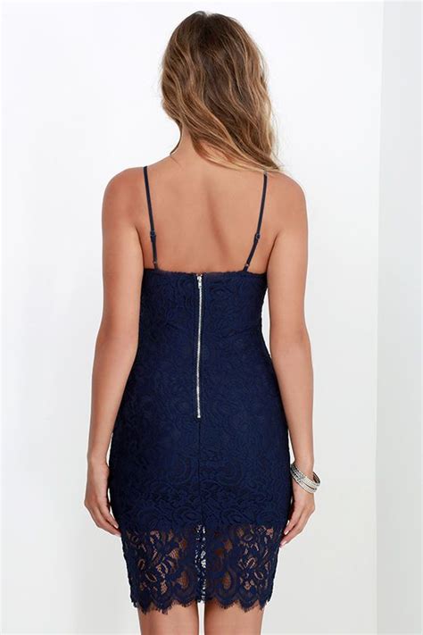 figment of fascination navy blue lace bodycon dress at blue lace navy blue lace