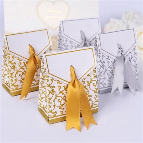 Buy Wedding Favour Favor Sweet Cake T Candy Boxes