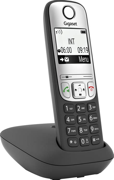 GIGASET A690SW: DECT Telefon, 1 Mobilteil, schwarz bei reichelt elektronik
