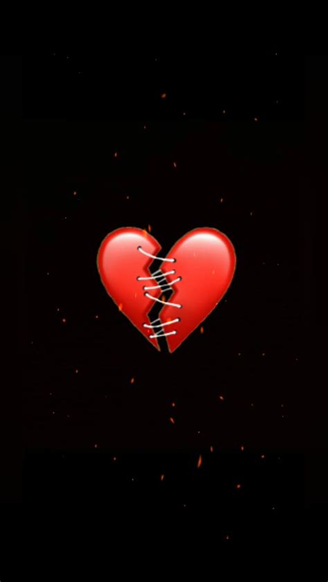 Corazon Roto Brokenhearth Desamor Emoji Red Sad Tears Tristeza